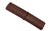 Brown Tough Bar For Extreme Biting chocolate flavour version from Chew Stixx, has smooth and knobby surfaces simulating textures of food.